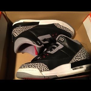 Air Jordan black cement 3s